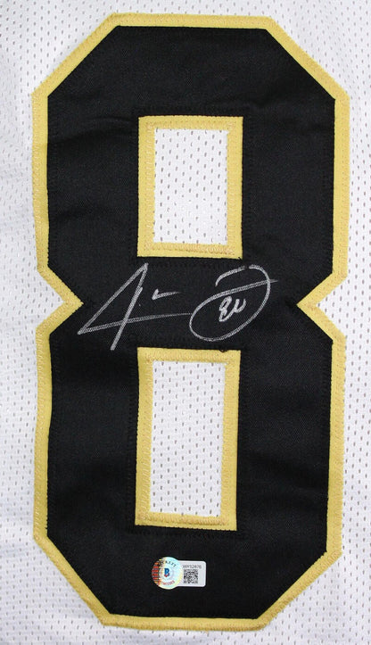 Jarvis Landry Autographed White Custom Football Jersey