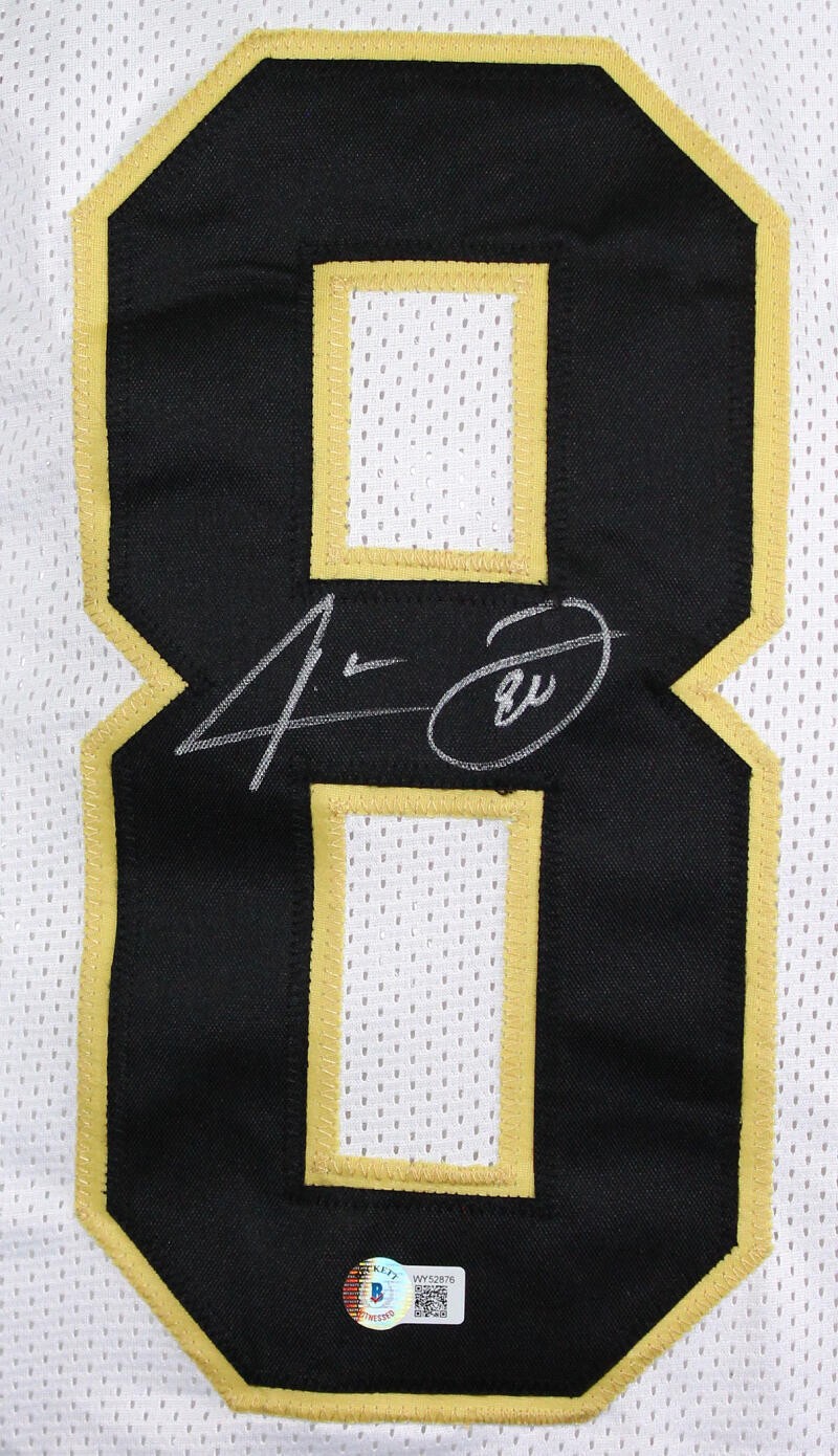 Jarvis Landry Autographed White Custom Football Jersey