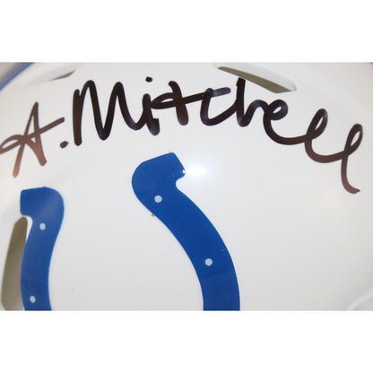 Adonai Mitchell Autographed Indianapolis Colts Mini Helmet