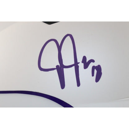Justin Jefferson Signed Minnesota Vikings 2024 Alt SpeedFlex Helmet