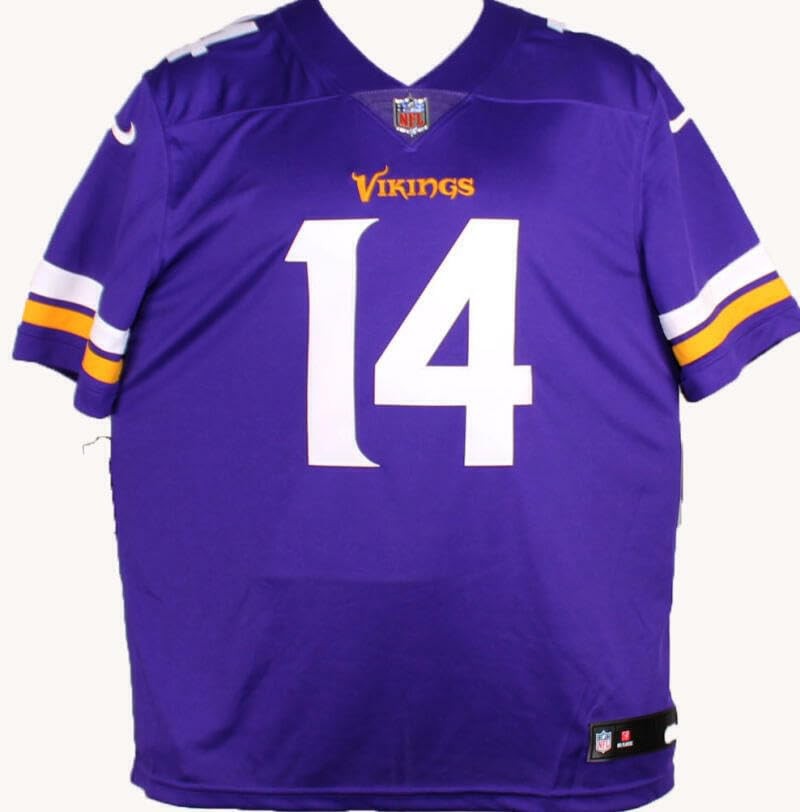 Stefon Diggs Autographed Minnesota Vikings Purple Nike Vapor Jersey