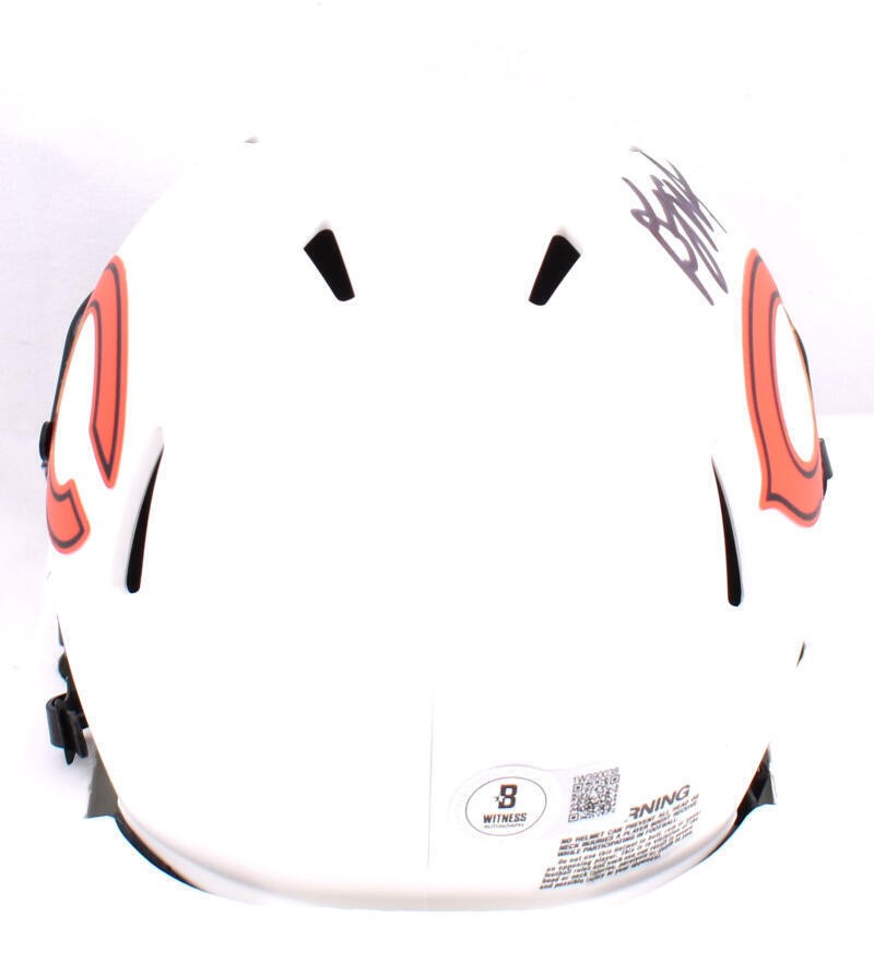 DJ Moore Autographed Chicago Bears Lunar Speed Mini Helmet