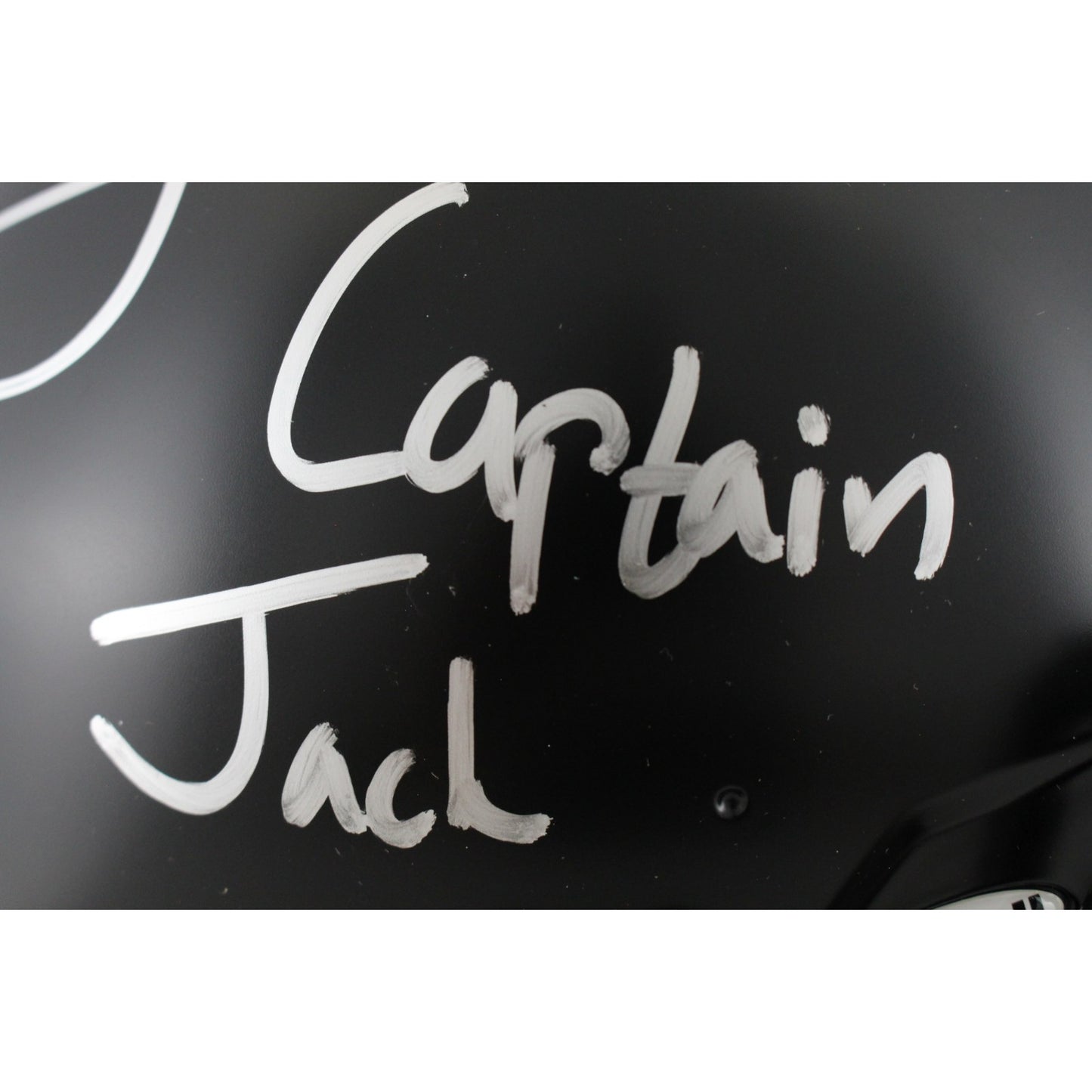 Jack Sawyer Ohio State Signed "Captain Jack" Full Size Authentic Helmet