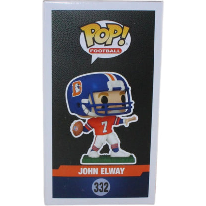 John Elway Signed Denver Broncos Funko Pop! #332 (Beckett Witnessed)