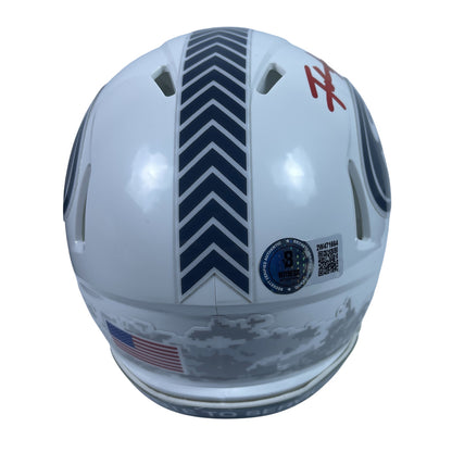 Frank Gore San Francisco 49ers Signed Salute to Service Mini Helmet