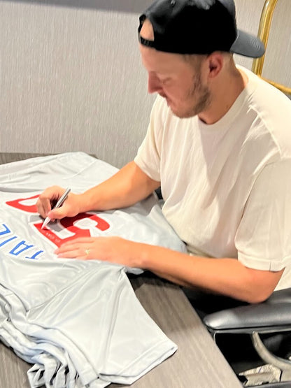 Jameson Taillon Signed Chicago Cubs Custom Jersey (Go Cubs Go)