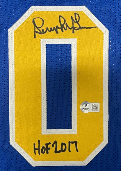 George McGinnis Signed Indiana Pacers Custom Jersey HOF 2017 Beckett COA