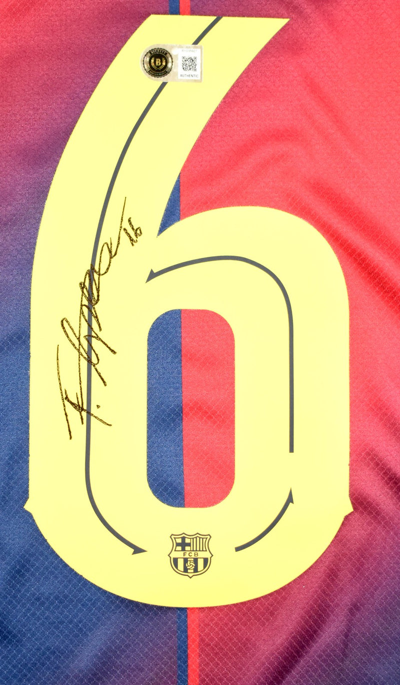 Fermin Lopez Autographed FC Barcelona Home Jersey