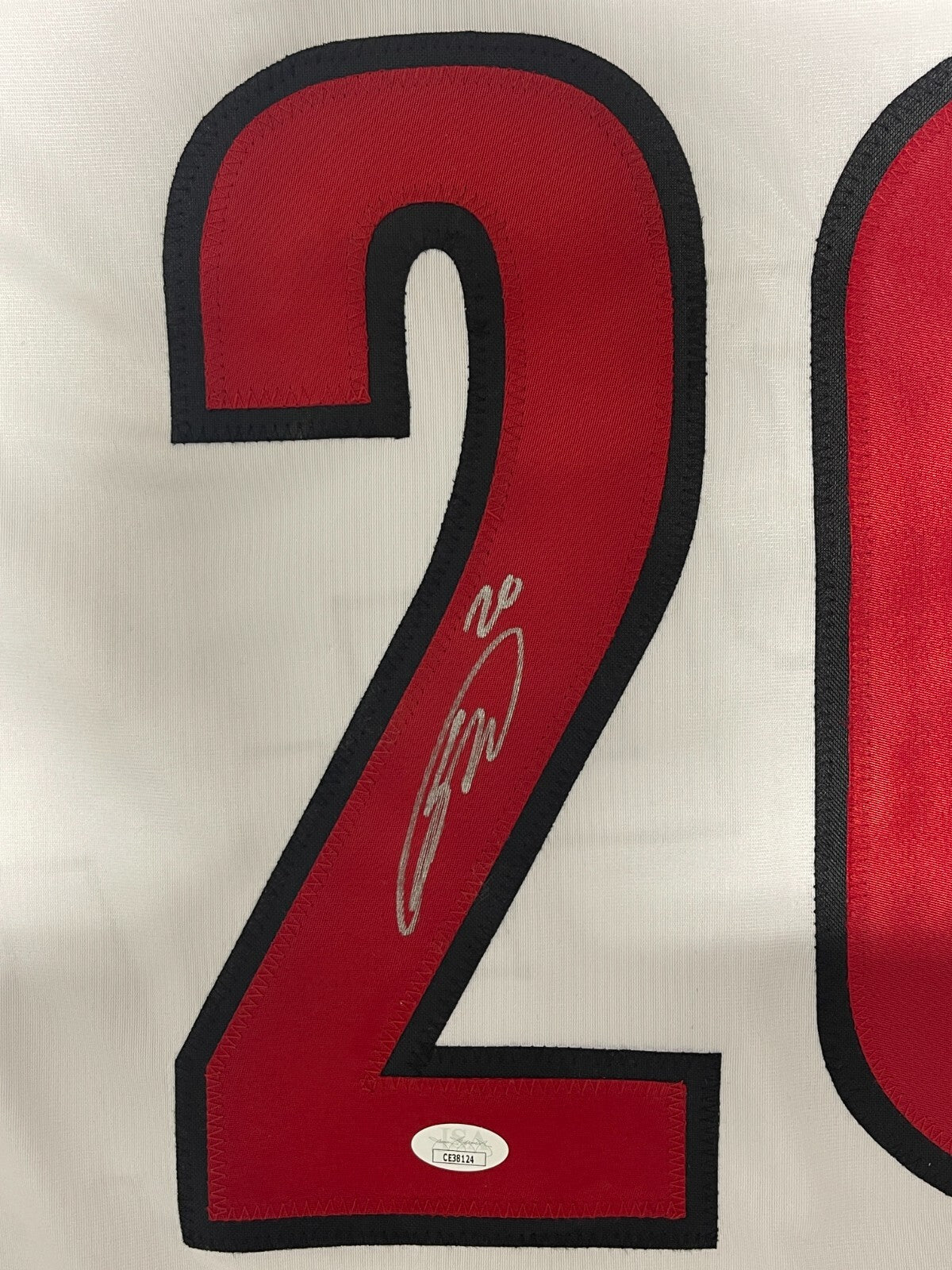 Sebastian Aho Signed Carolina Hurricanes Custom Hockey Jersey JSA