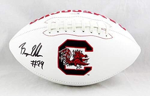 Bryan Edwards Autographed South Carolina Gamecocks Logo Football