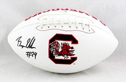 Bryan Edwards Autographed South Carolina Gamecocks Logo Football
