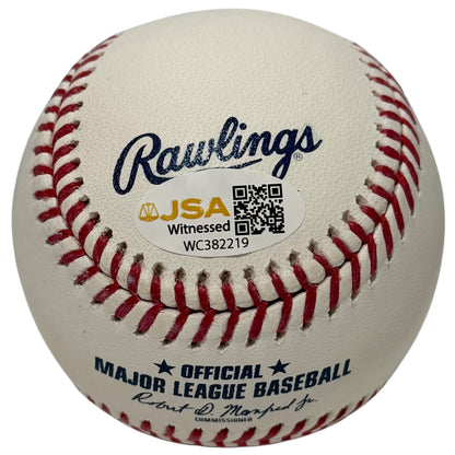John Franco Signed New York Mets Official Major League Baseball (JSA COA)