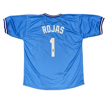 Cookie Rojas Signed Kansas City Royals Custom Jersey (BAS COA)