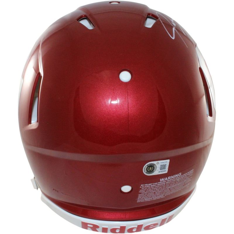 John Mateer Signed Oklahoma Sooners Proline Speed Helmet