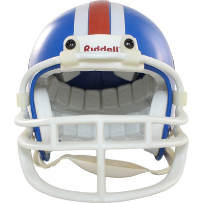 Terrell Davis Signed Denver Broncos VSR4 Replica Mini Helmet