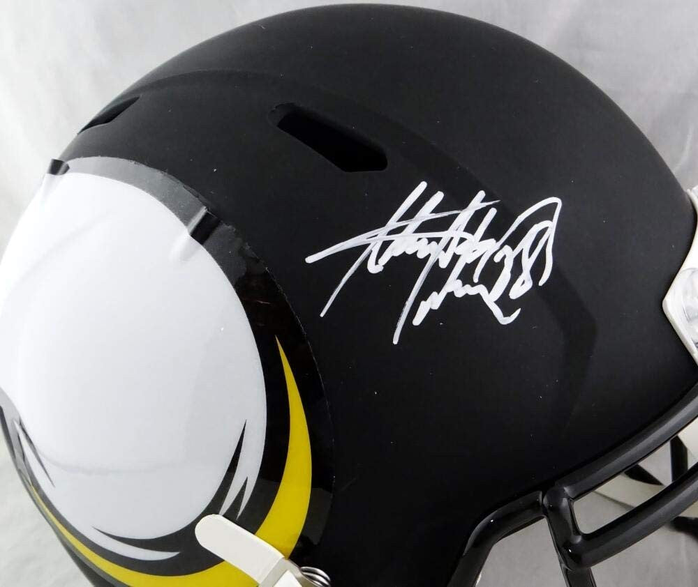 Adrian Peterson Signed Minnesota Vikings Full Size AMP Speed Helmet