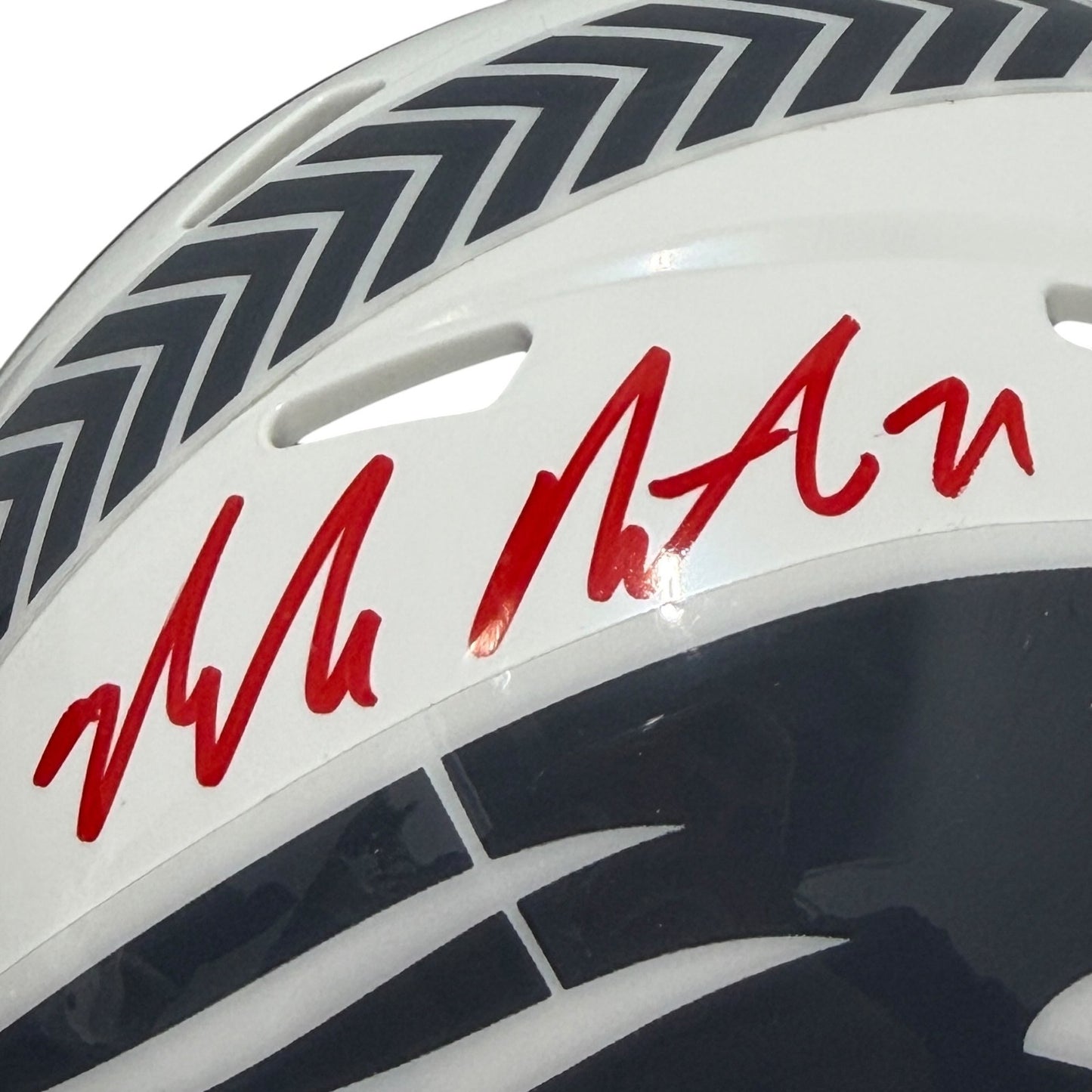 Malcolm Butler Signed Patriots Salute Mini Helmet (SB XLIX GW INT)
