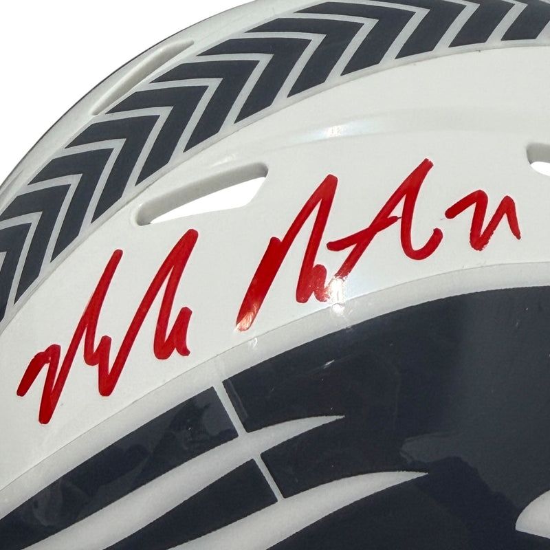 Malcolm Butler Signed Patriots Salute Mini Helmet (SB XLIX GW INT)