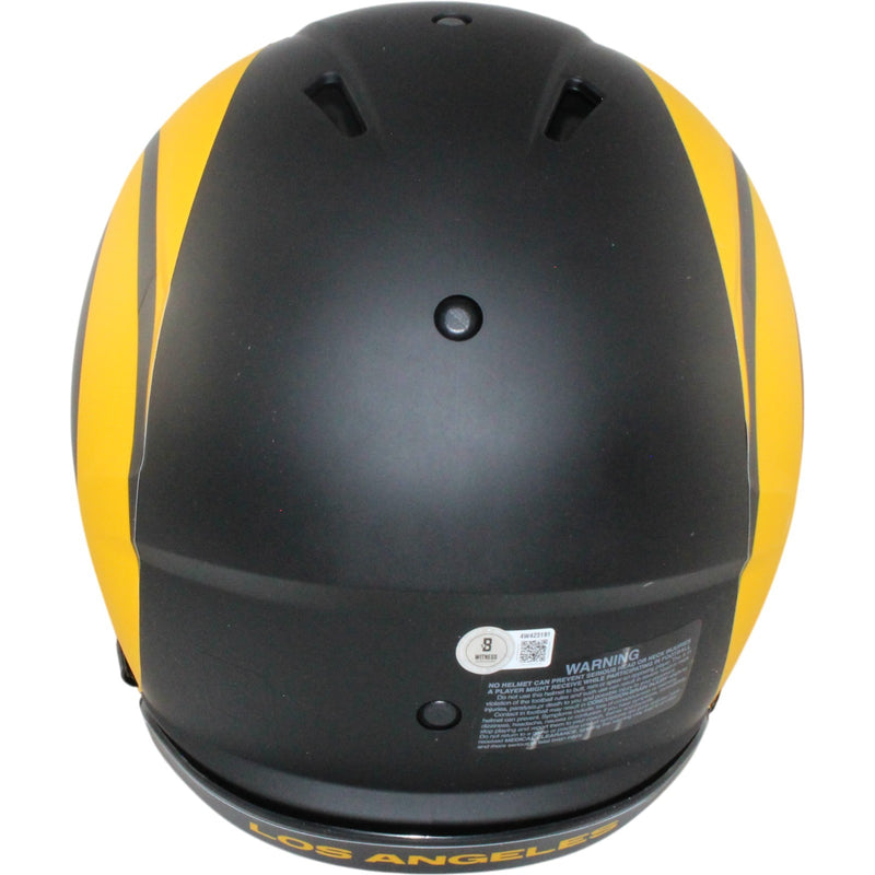Davante Adams Signed Los Angeles Rams Full Size Pro Eclipse Helmet