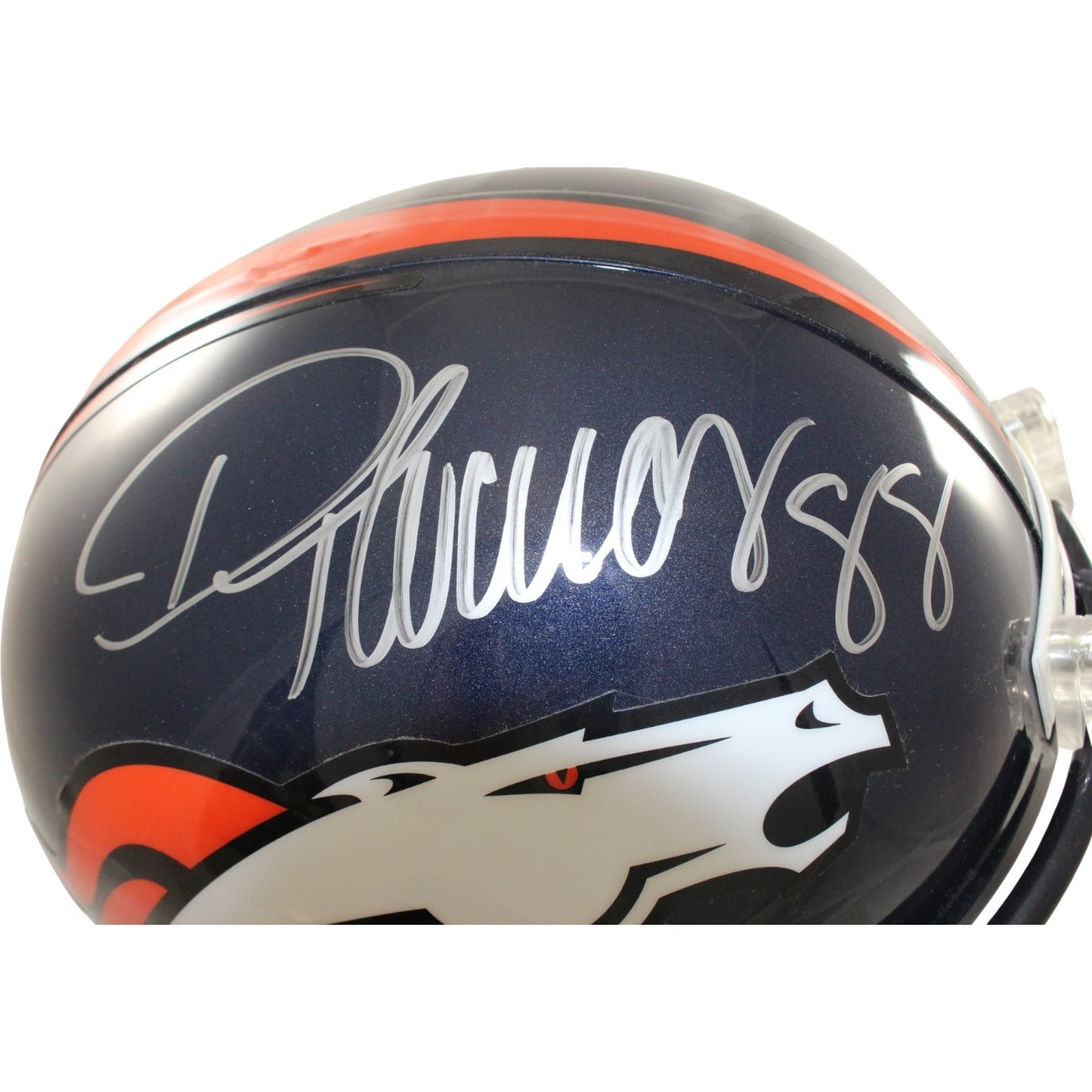 Demaryius Thomas Signed Denver Broncos Full Size VSR4 Replica Helmet