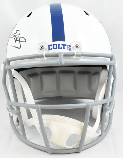 Edgerrin James Signed Indianapolis Colts Full Size Helmet