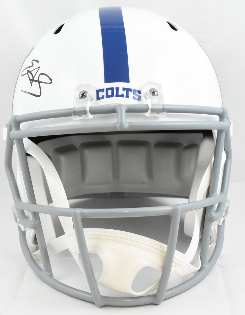 Edgerrin James Signed Indianapolis Colts Full Size Helmet