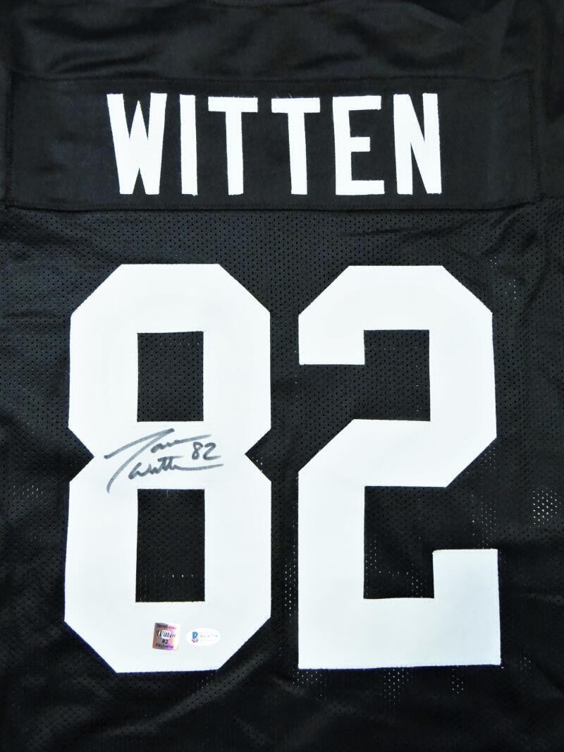 Jason Witten Autographed Black Custom Jersey