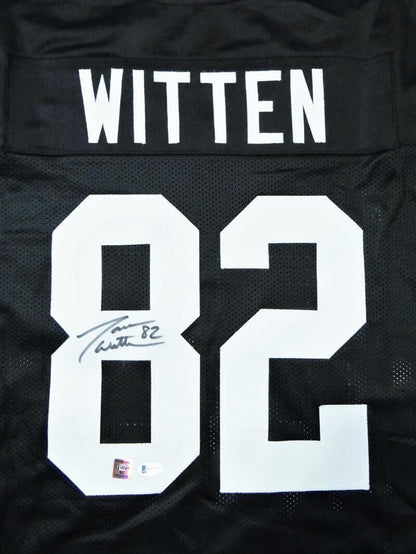 Jason Witten Autographed Black Custom Jersey