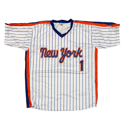 Mookie Wilson Signed New York Mets Custom Jersey "86 WSC"