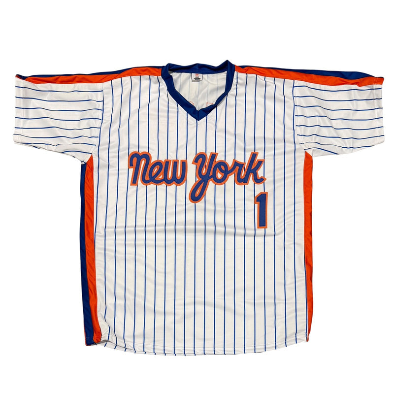 Mookie Wilson Signed New York Mets Custom Jersey "86 WSC"