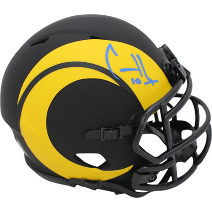 Cooper Kupp Signed Los Angeles Rams Eclipse Mini Helmet