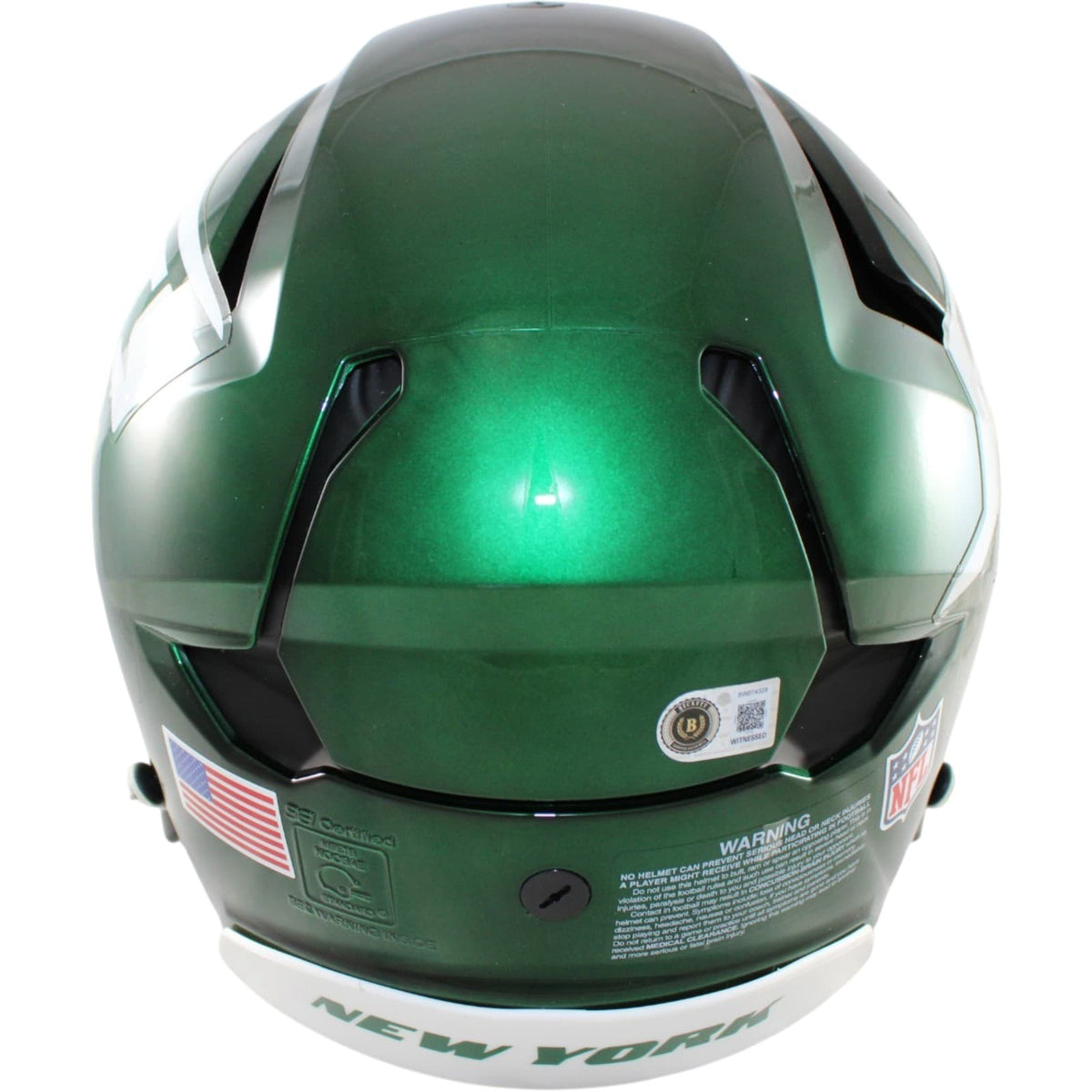 Joe Namath Autographed New York Jets Axiom Helmet