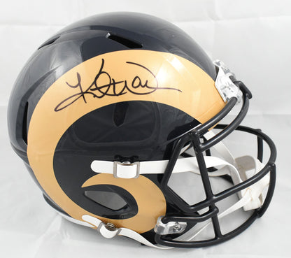 Kurt Warner Signed St. Louis Rams Full Size Speed Helmet