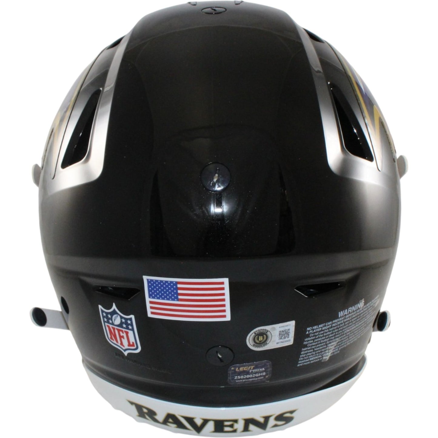 Ray Lewis Signed Baltimore Ravens Full Size SpeedFlex Helmet
