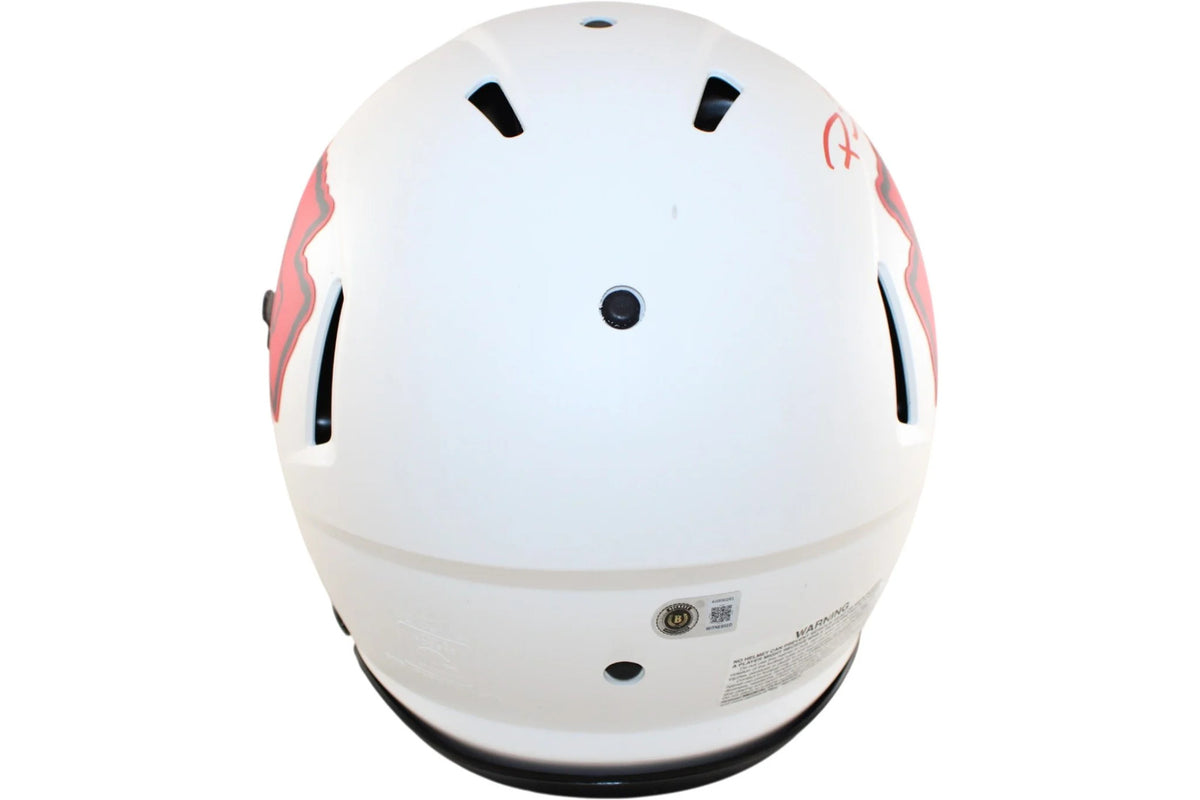 Patrick Mahomes Signed Kansas City Chiefs Lunar Proline Helmet