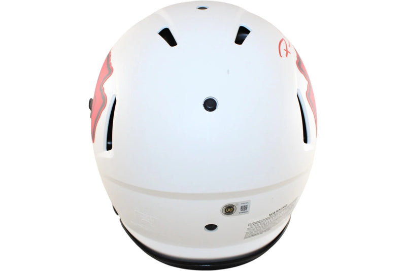Patrick Mahomes Signed Kansas City Chiefs Lunar Proline Helmet