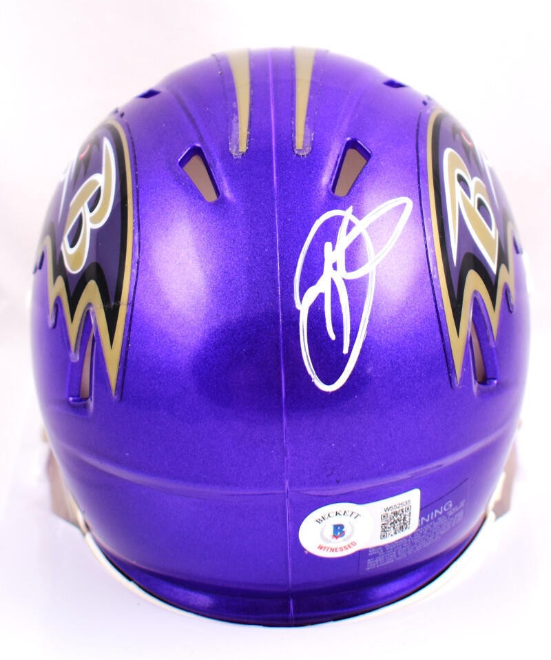 Odell Beckham Jr. Signed Baltimore Ravens Flash Speed Mini Helmet