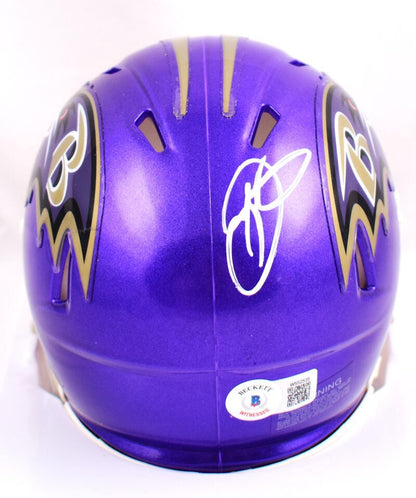 Odell Beckham Jr. Signed Baltimore Ravens Flash Speed Mini Helmet
