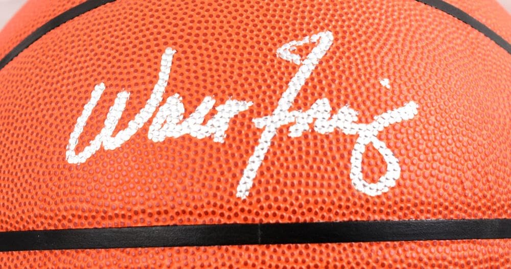 Walt Frazier Autographed Official NBA Wilson Basketball