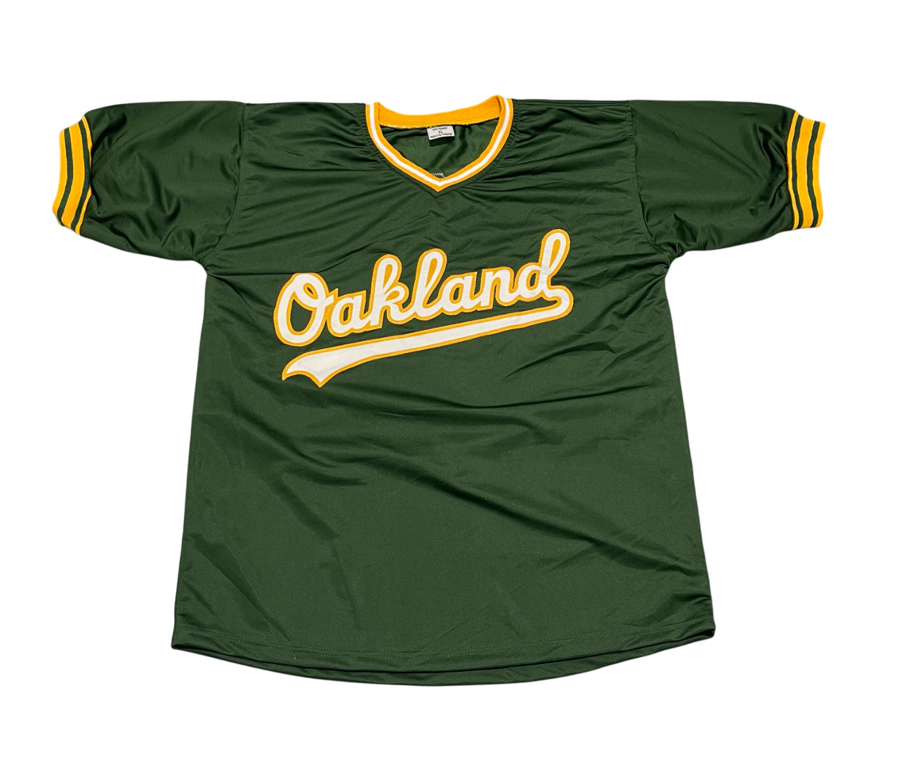 Jose Canseco Signed Oakland Athletics Custom Jersey (5 Inscriptions)