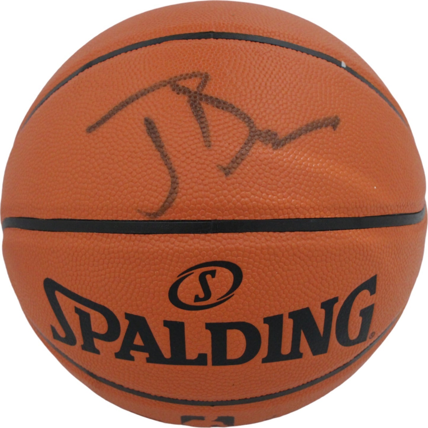 Joe Dumars Autographed Detroit Pistons Basketball