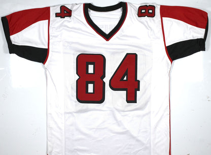 Roddy White Signed Atlanta Falcons Custom Jersey - Black