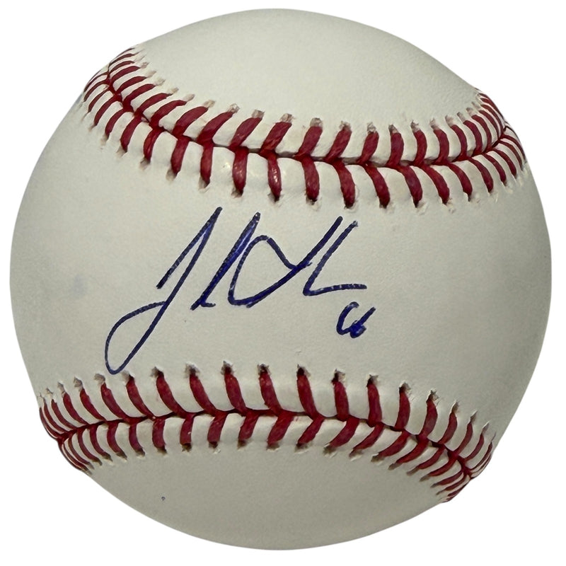 Josh Sborz Signed Texas Rangers 2023 World Series Final Out Baseball (JSA)