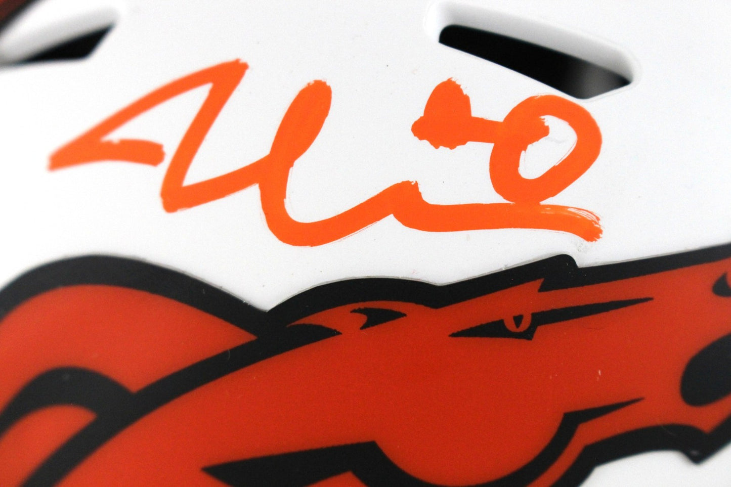 Jonathon Cooper Denver Broncos Autographed Lunar Mini Helmet