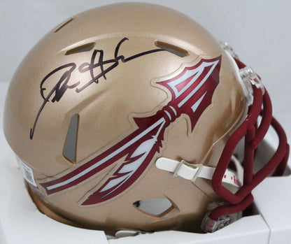 Deion Sanders Signed Florida State Seminoles Speed Mini Helmet