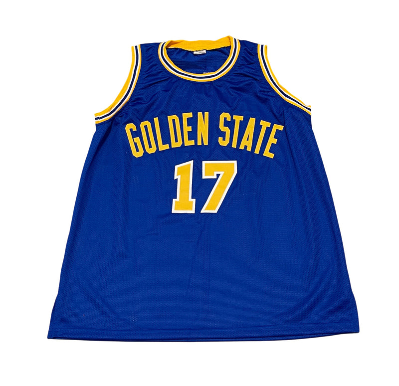 Chris Mullin Signed Golden State Warriors Custom Jersey (Beckett COA)