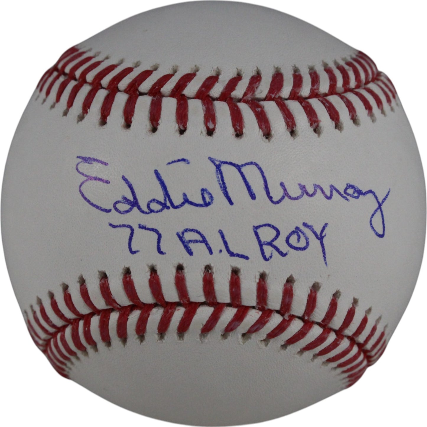 Eddie Murray Autographed Baltimore Orioles Baseball (AL ROY Inscription)