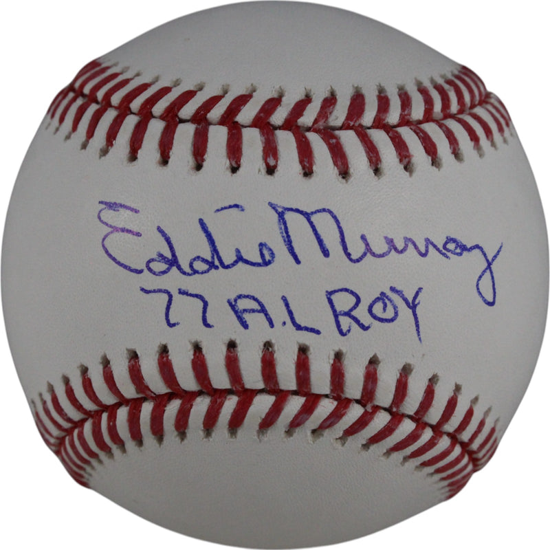 Eddie Murray Autographed Baltimore Orioles Baseball (AL ROY Inscription)