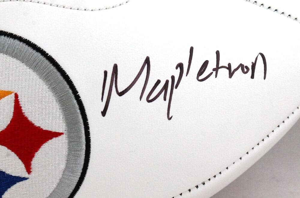 Chase Claypool Signed Pittsburgh Steelers Logo Football "Mapletron"