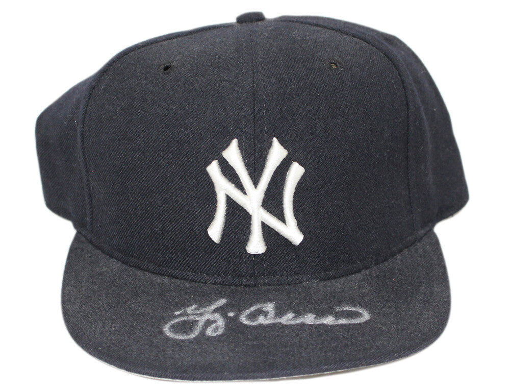Yogi Berra Signed New York Yankees New Era Baseball Hat (Size 7 1/2)